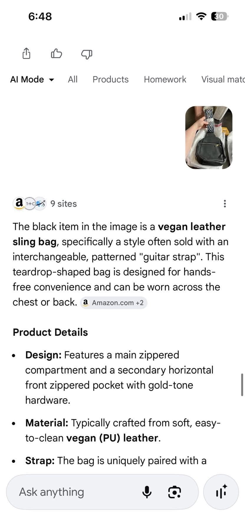 Mini Sling Bag