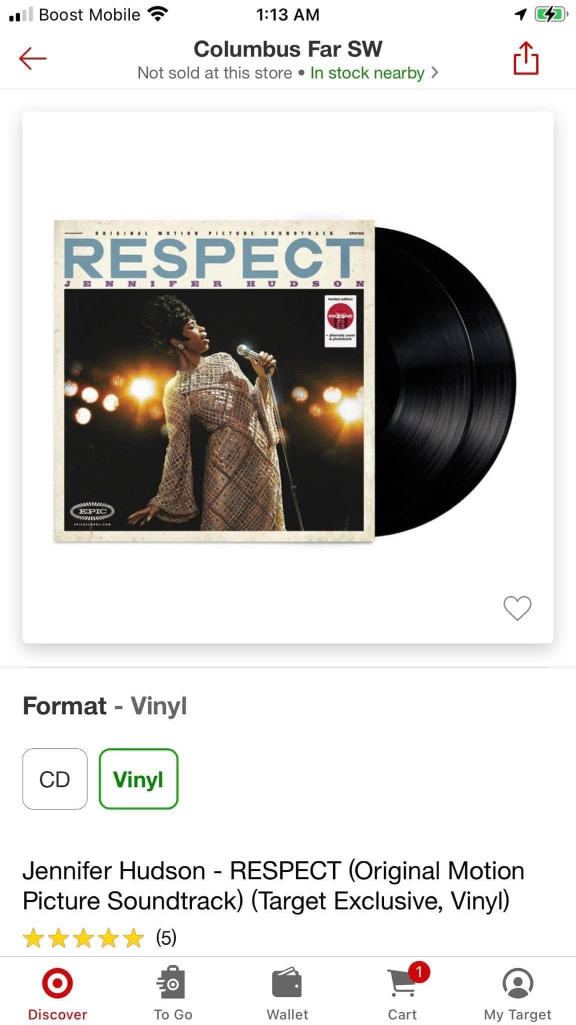 Jennifer Hudson LP