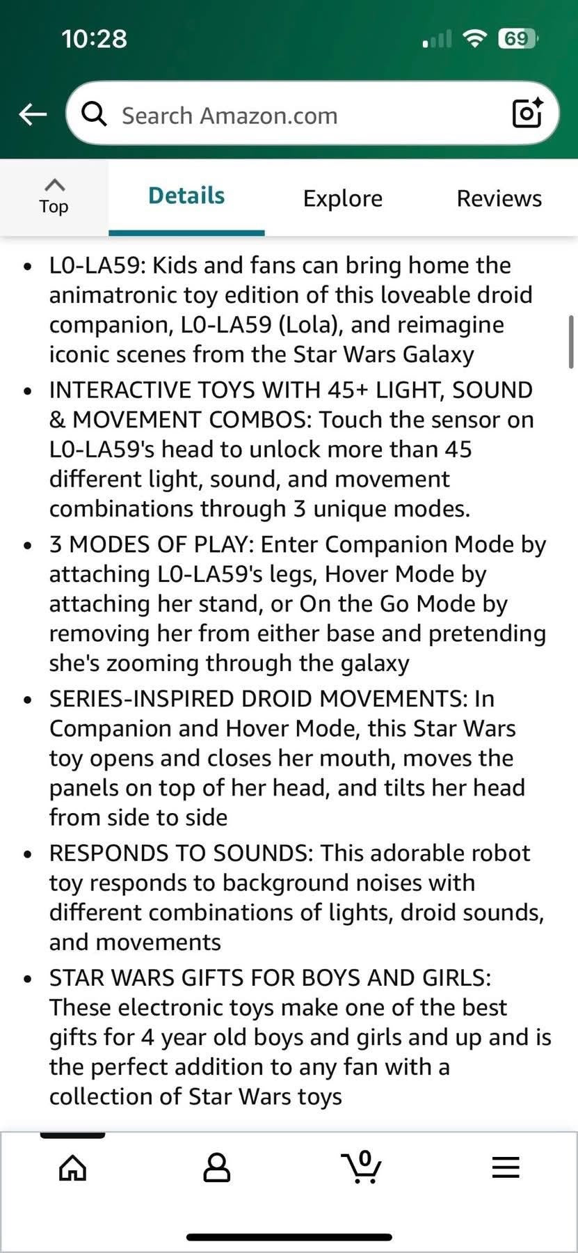 Star Wars Obi-wan Kenobi Lola Droid