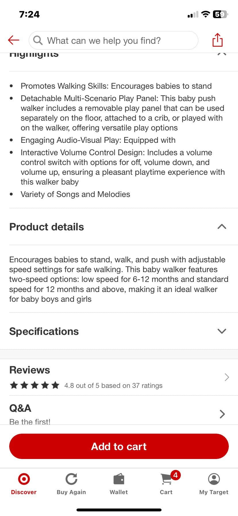 Sit to Stand Learning Walker