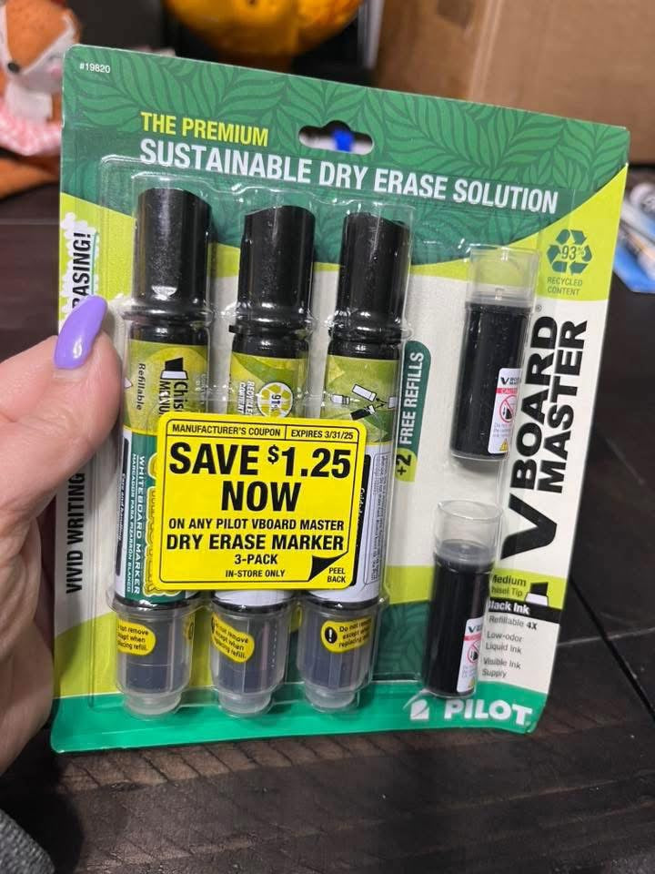 V Board Master Dry Erase Markers