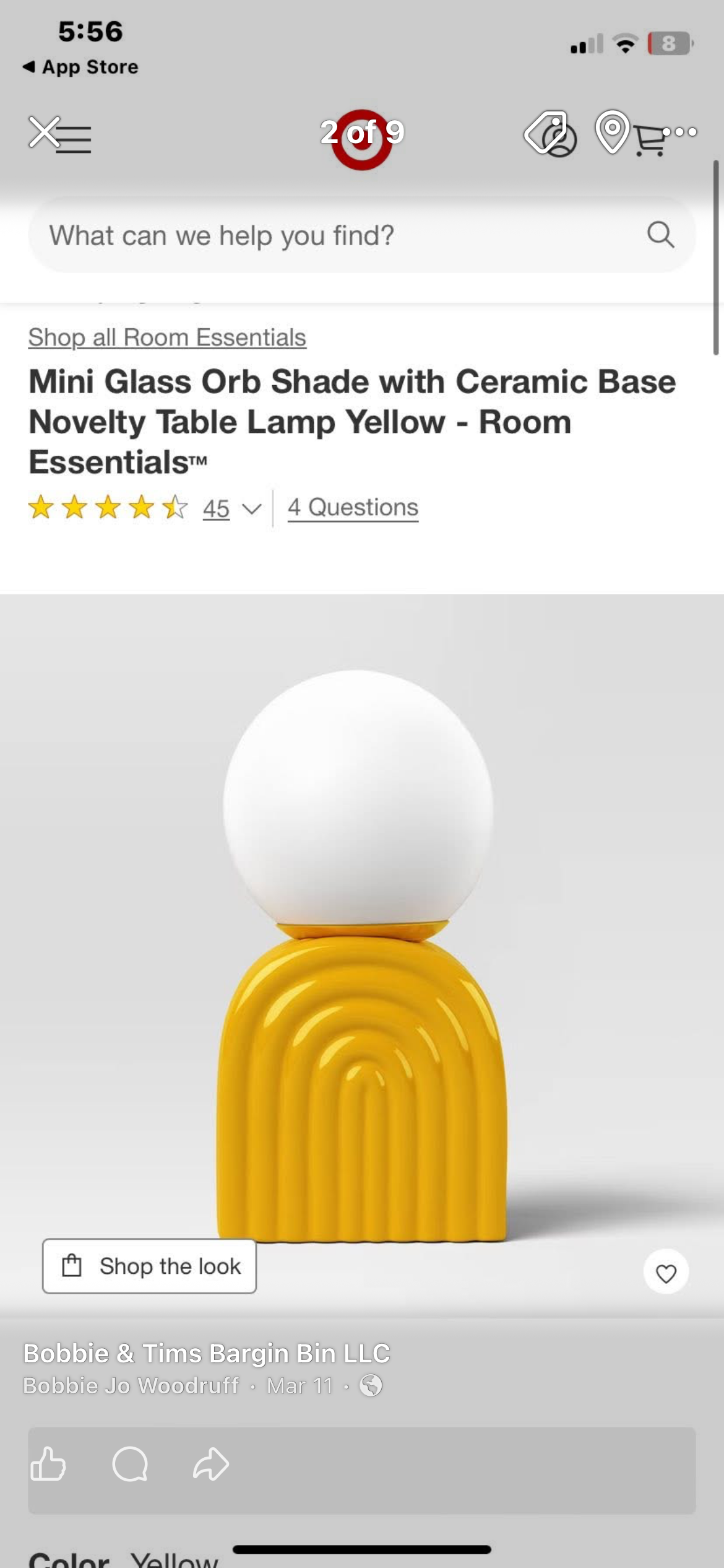 LED Table Lamp