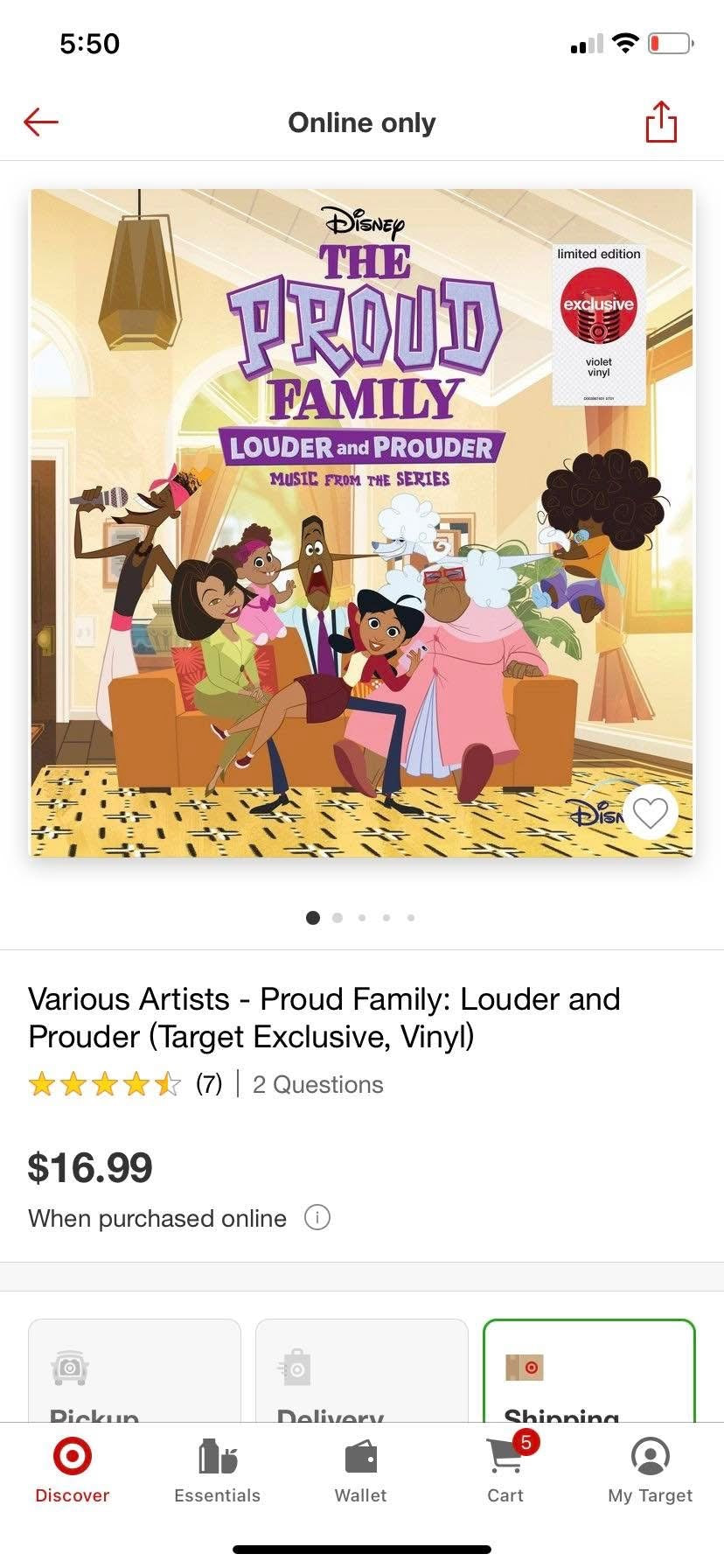 The Proud Family Lp