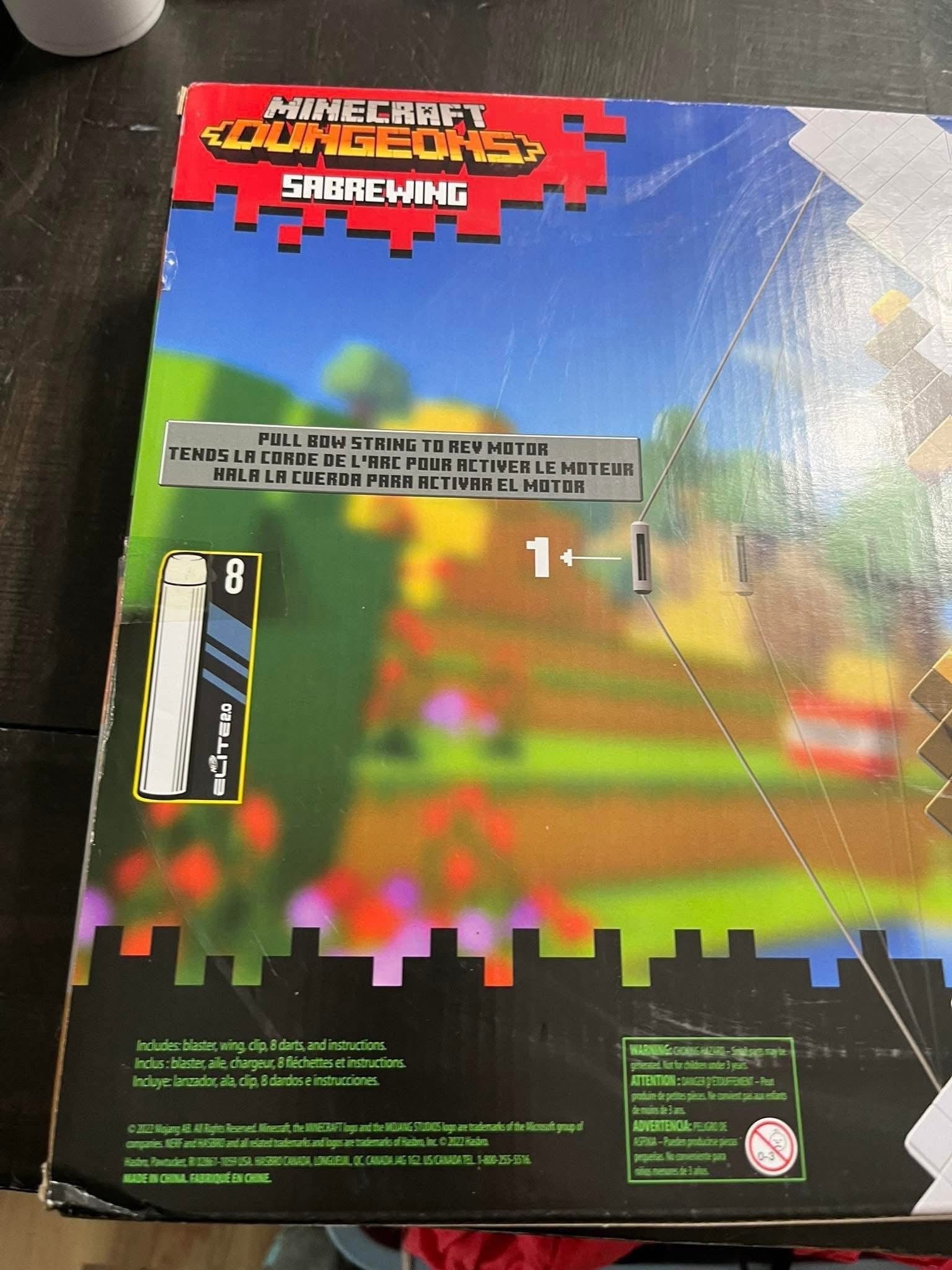 Nerf Minecraft Sabrewing