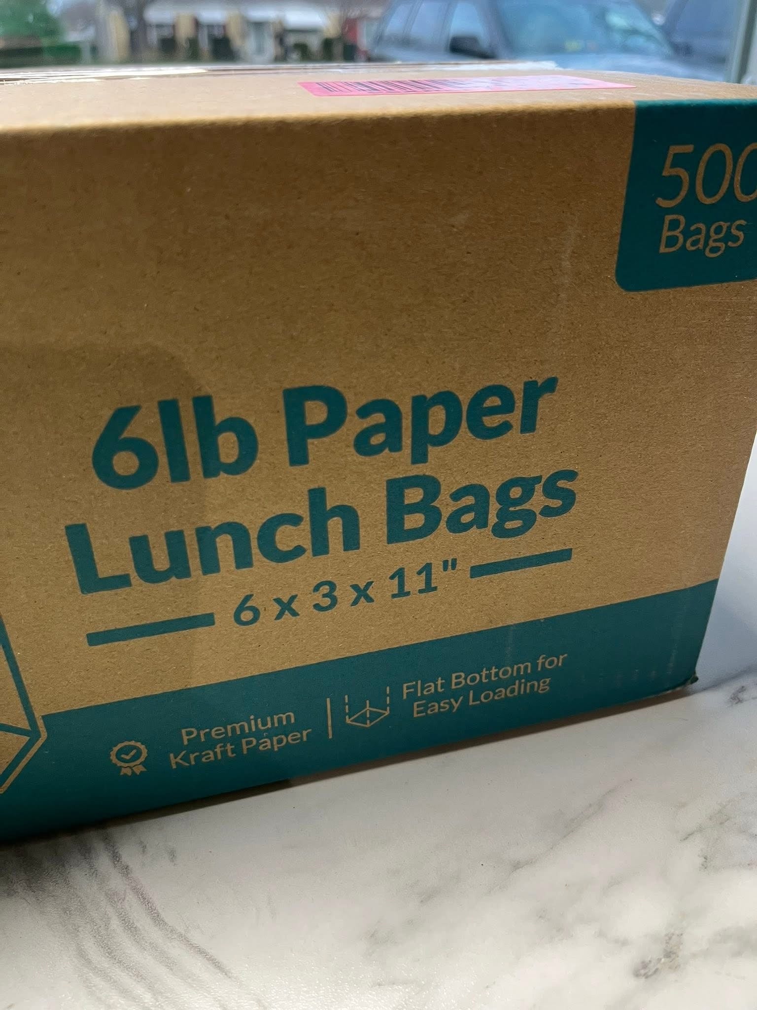500 ct Brown Paper Bags