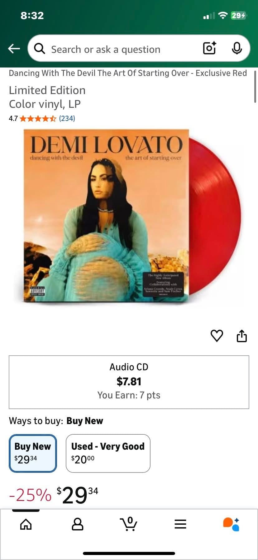 Demi Lovato LP