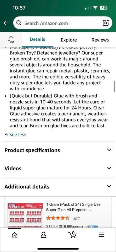 2pk Super Glue