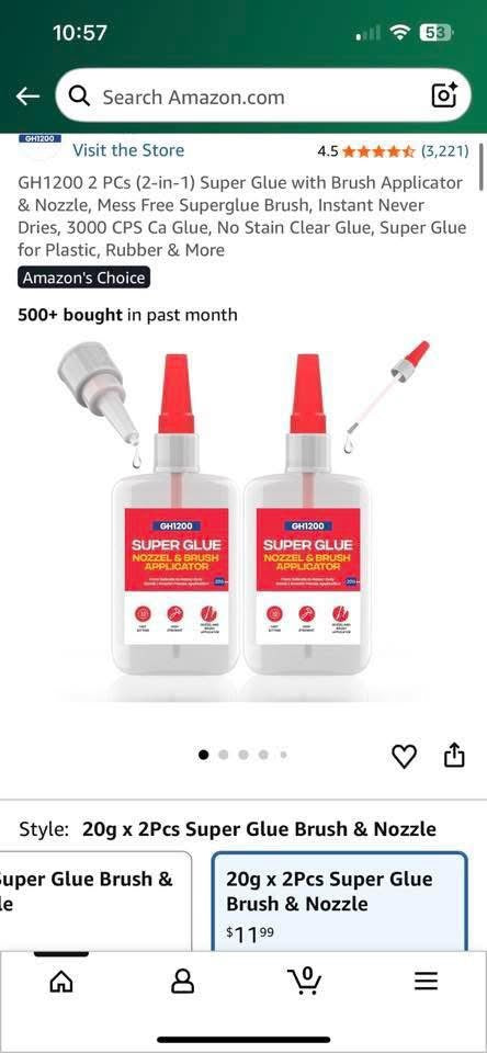 2pk Super Glue