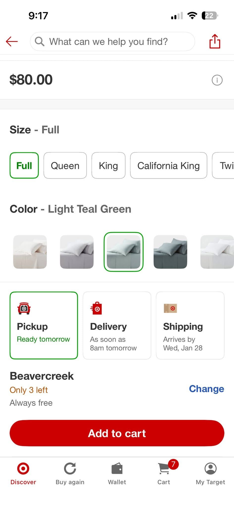 Full 800 Count Sheet Set Teal