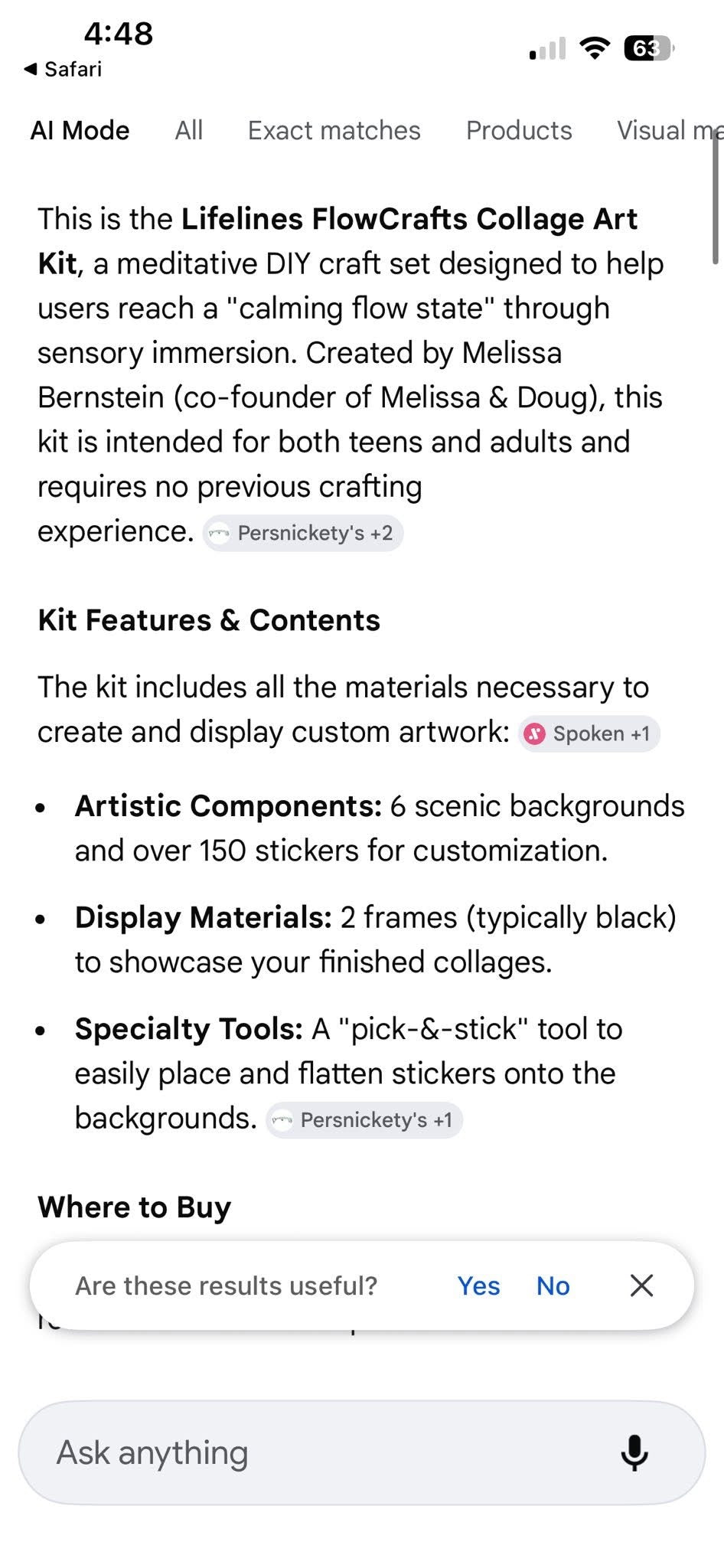 Collage Art Craft Kit