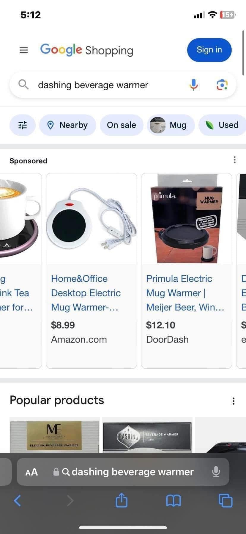 Electric Beverage Warmer
