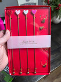 Drink Stirrer & Charm Set
