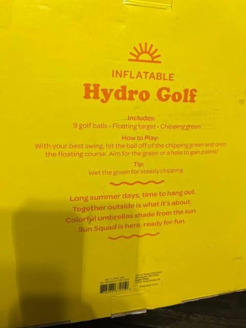 Inflatable Hydro Golf