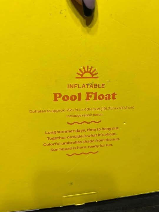 Giant Inflatable Pool Float