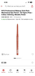 Nyx Mechanical Eye Pencil - Tigers Prize