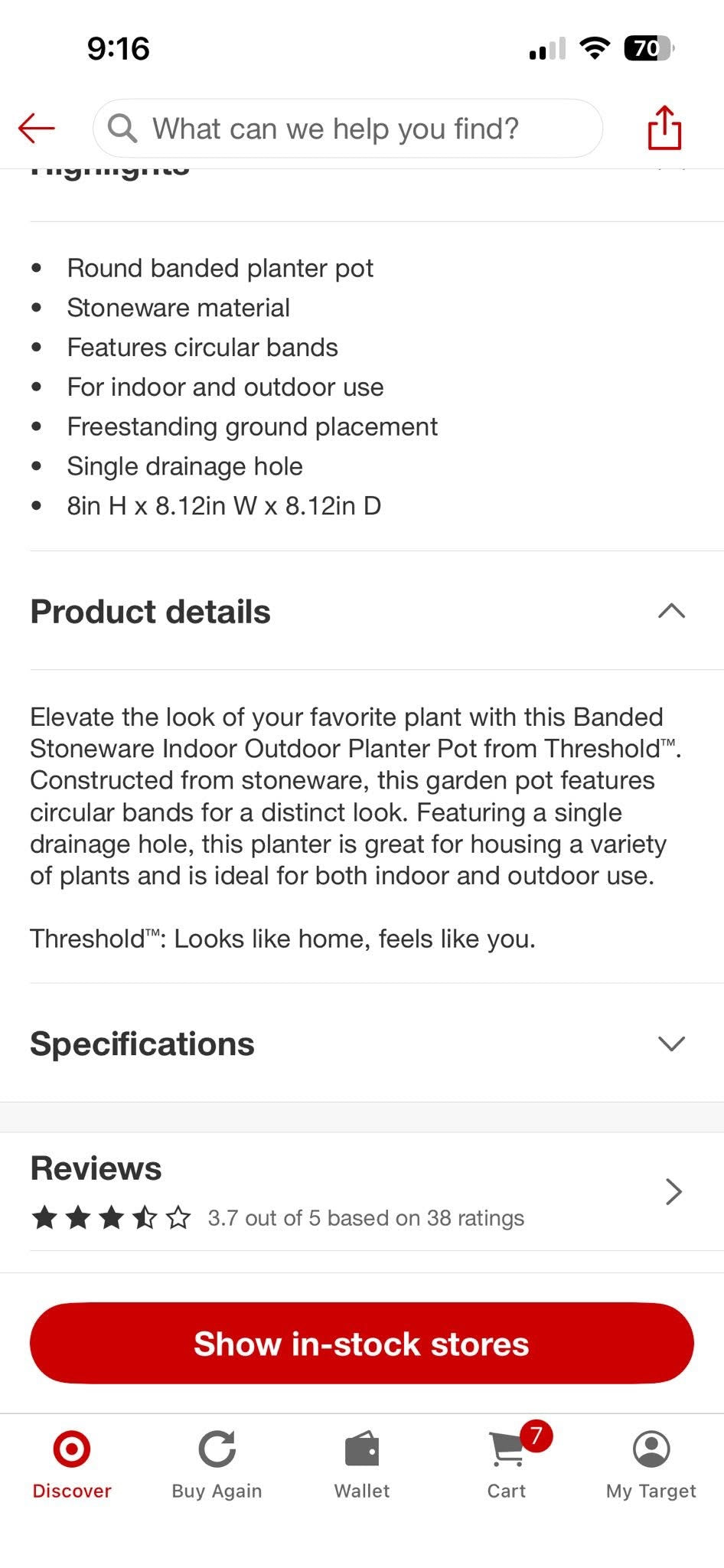 Ceramic Planter