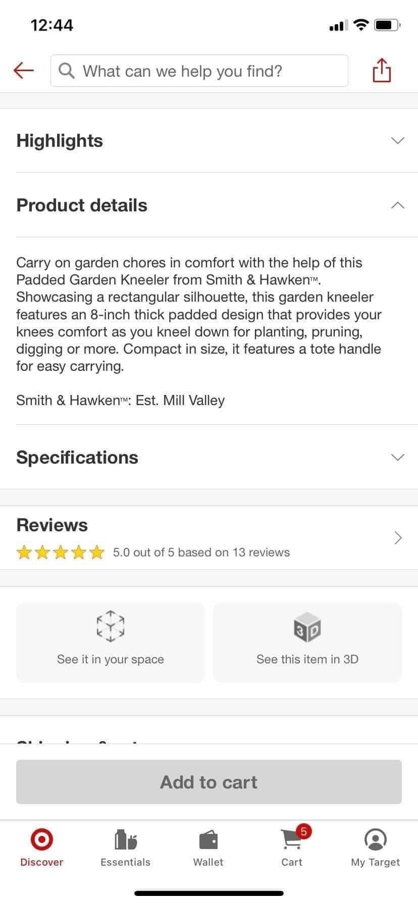Garden Kneeling Pad