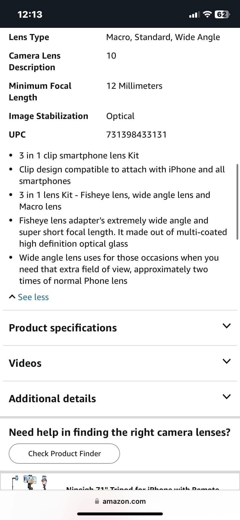 Smartphone Lens Kit
