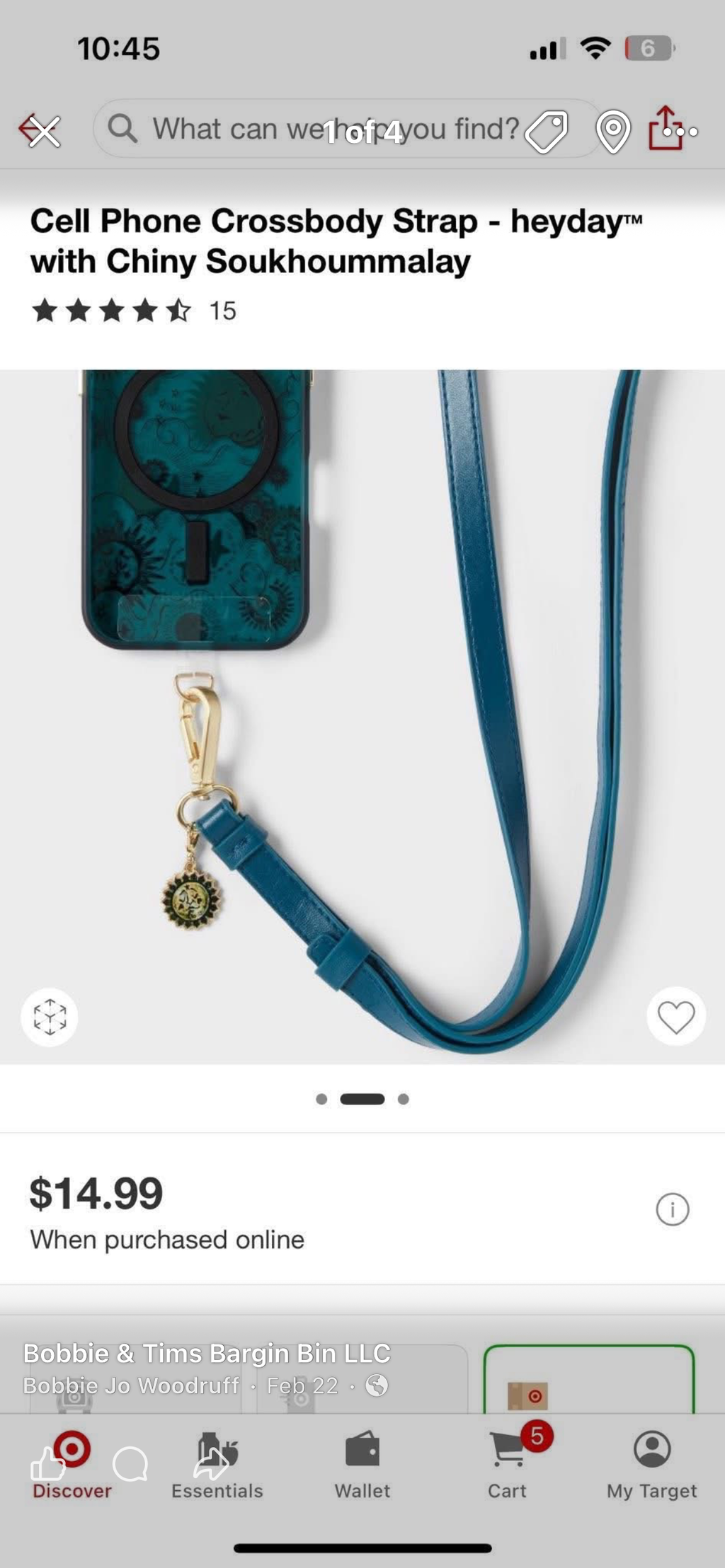Crossbody Phone Strap