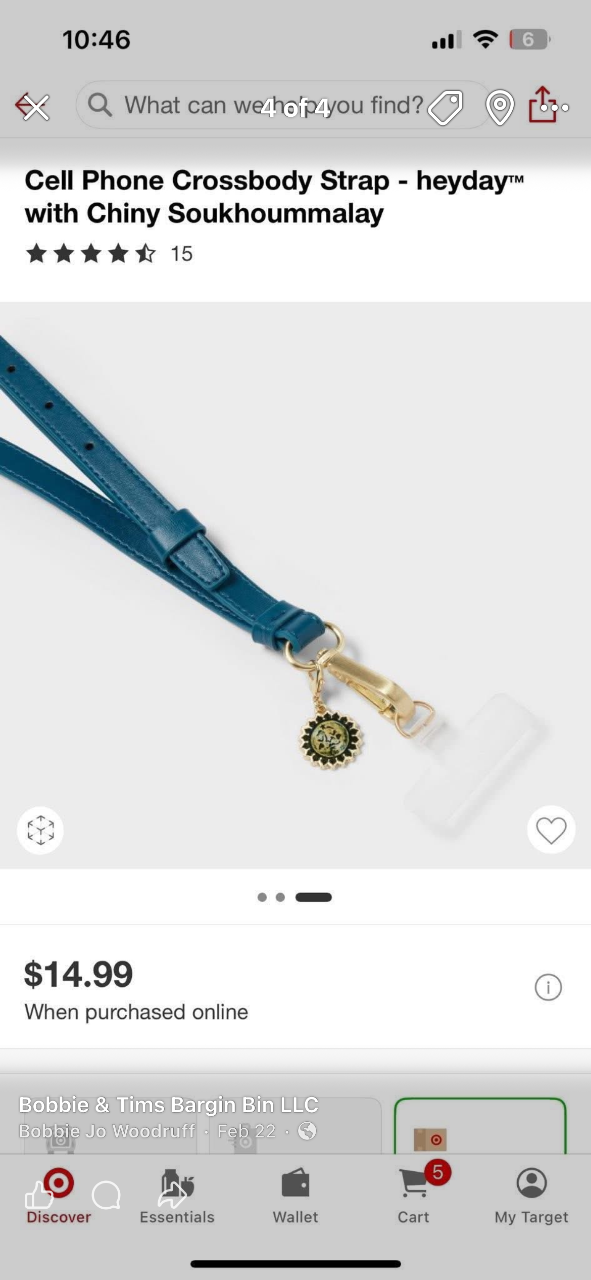 Crossbody Phone Strap