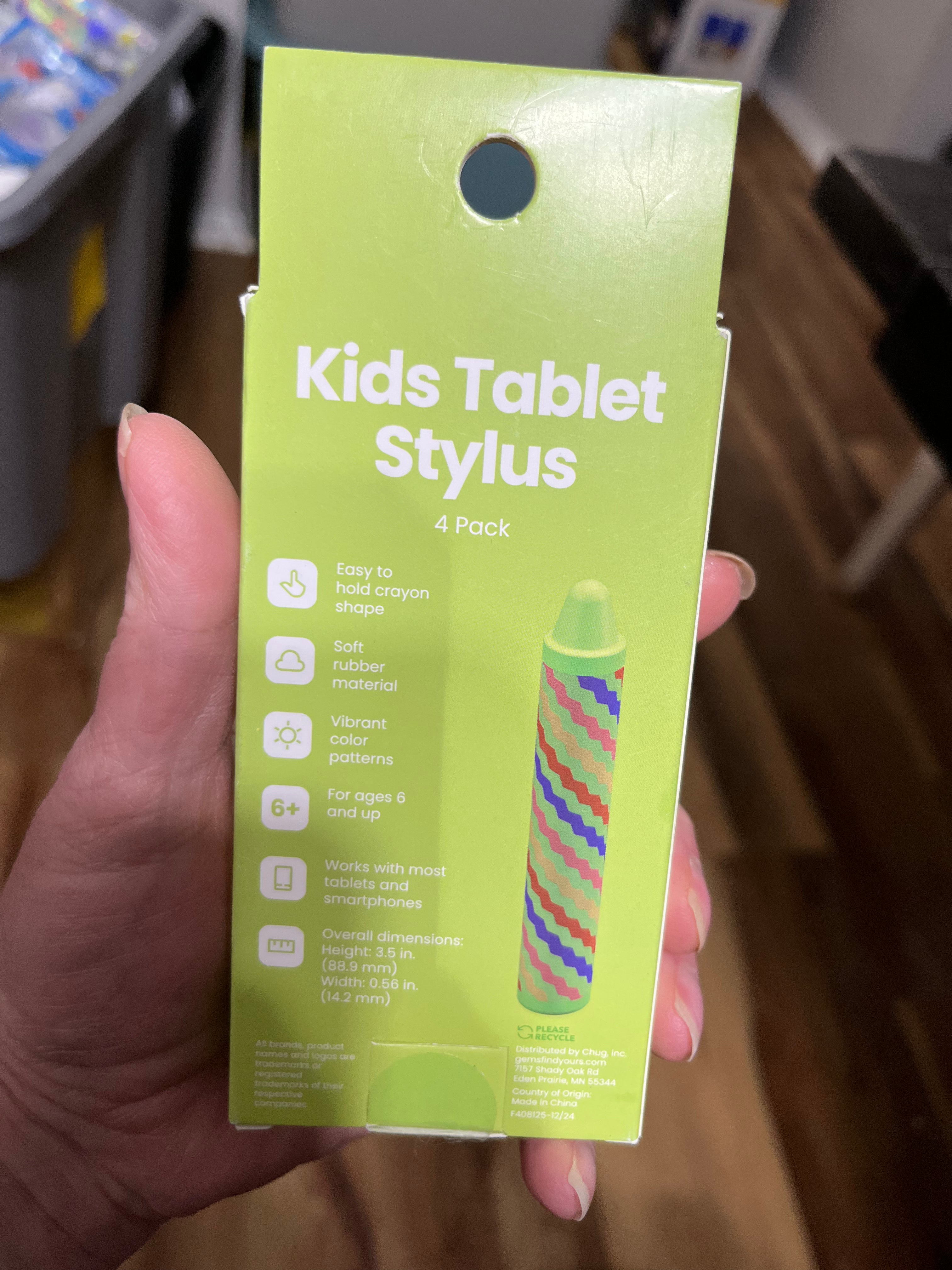Kids Tablet Stylus 4pk