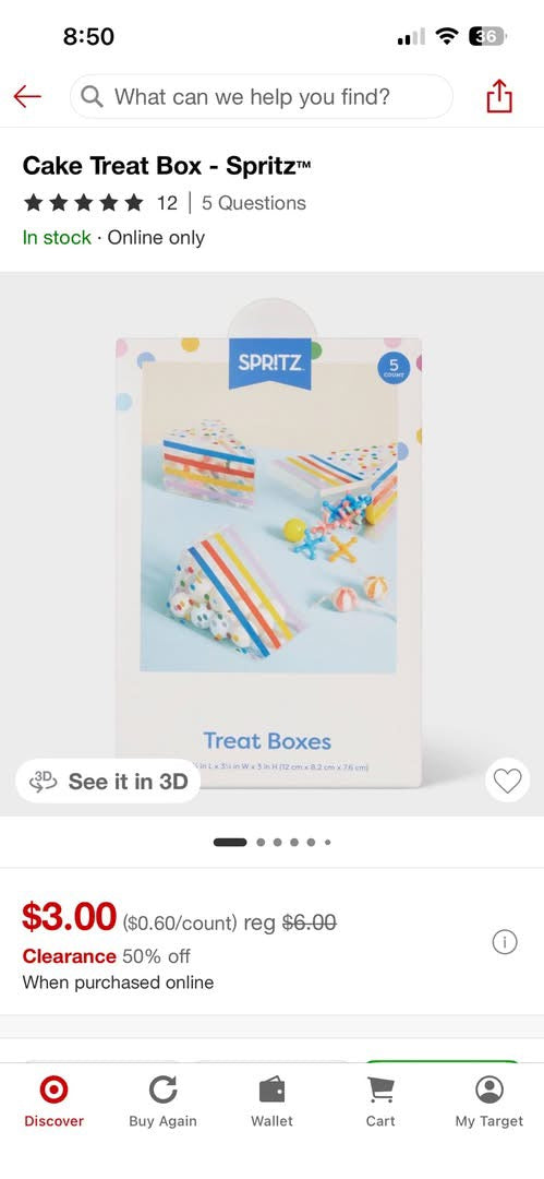 Treat Boxes - 5CT