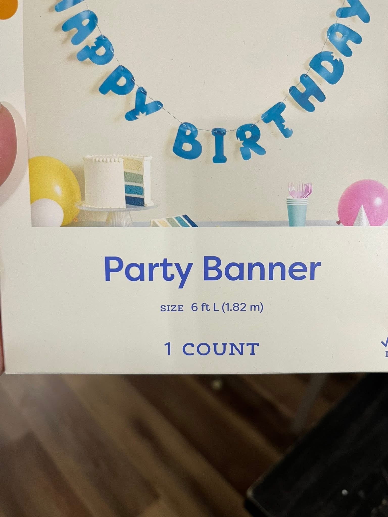 Happy Birthday Shark Banner