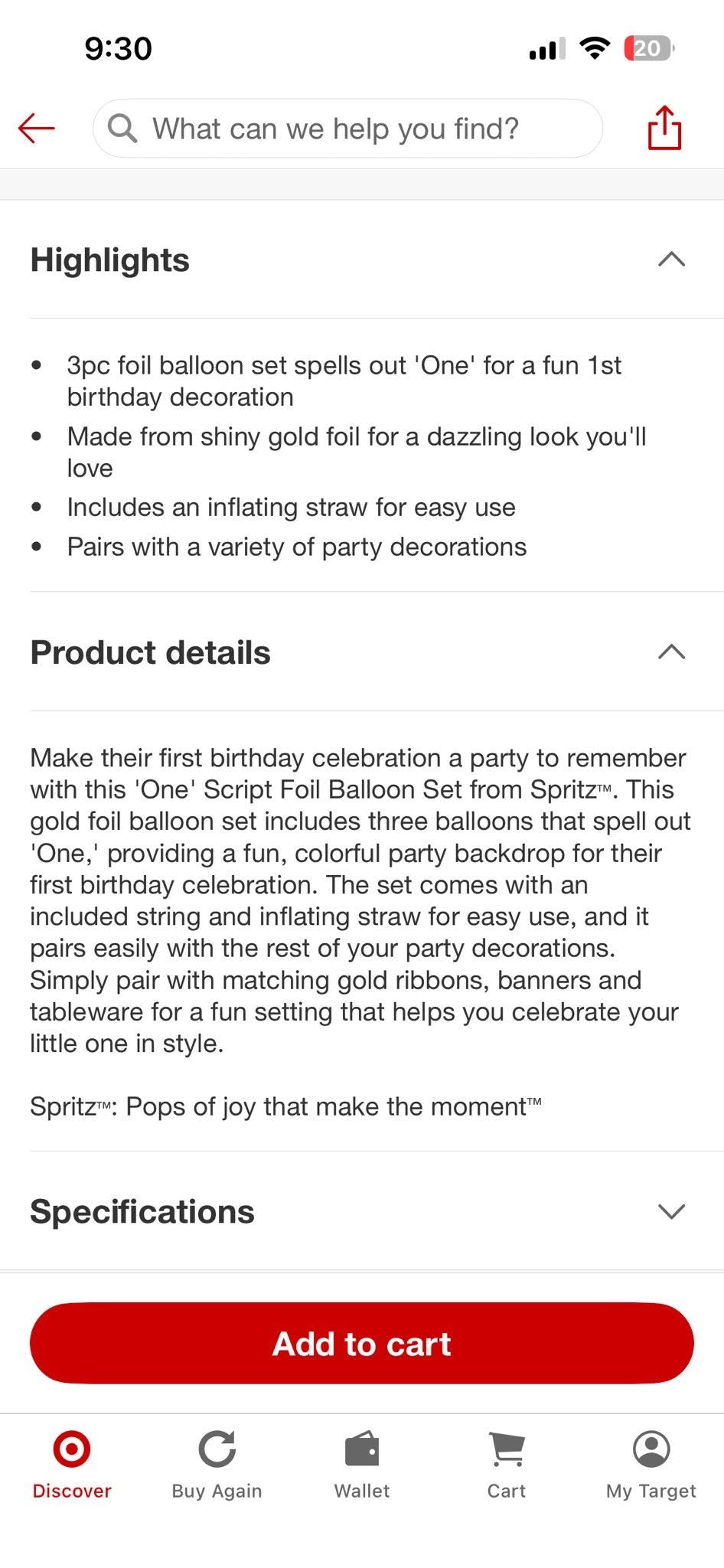 Foil Balloon