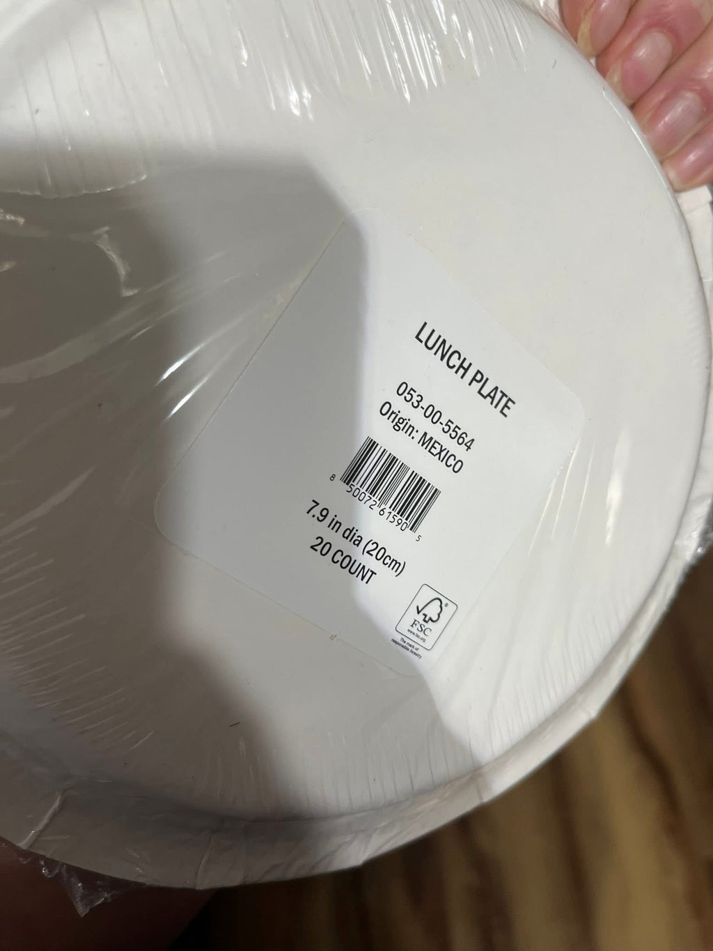 20ct Lunch Plates