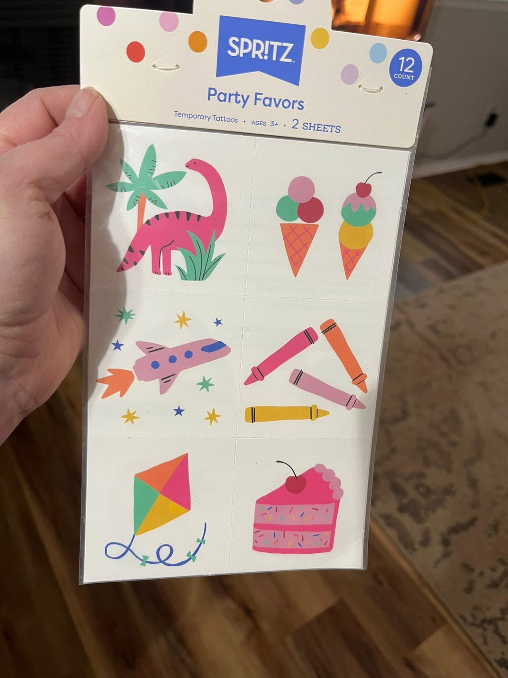Party Favors - 12ct Temporary Tattoos