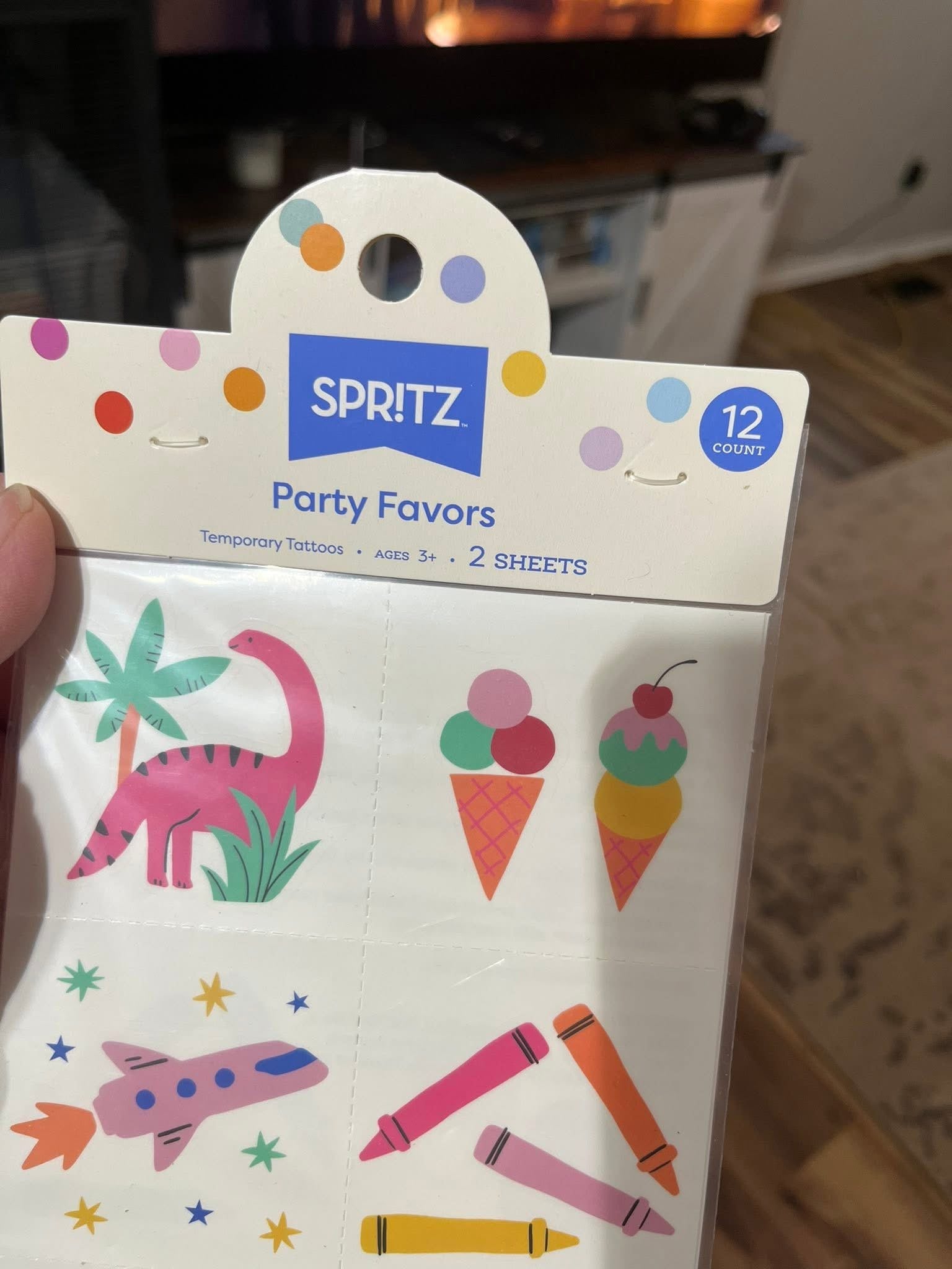 Party Favors - 12ct Temporary Tattoos