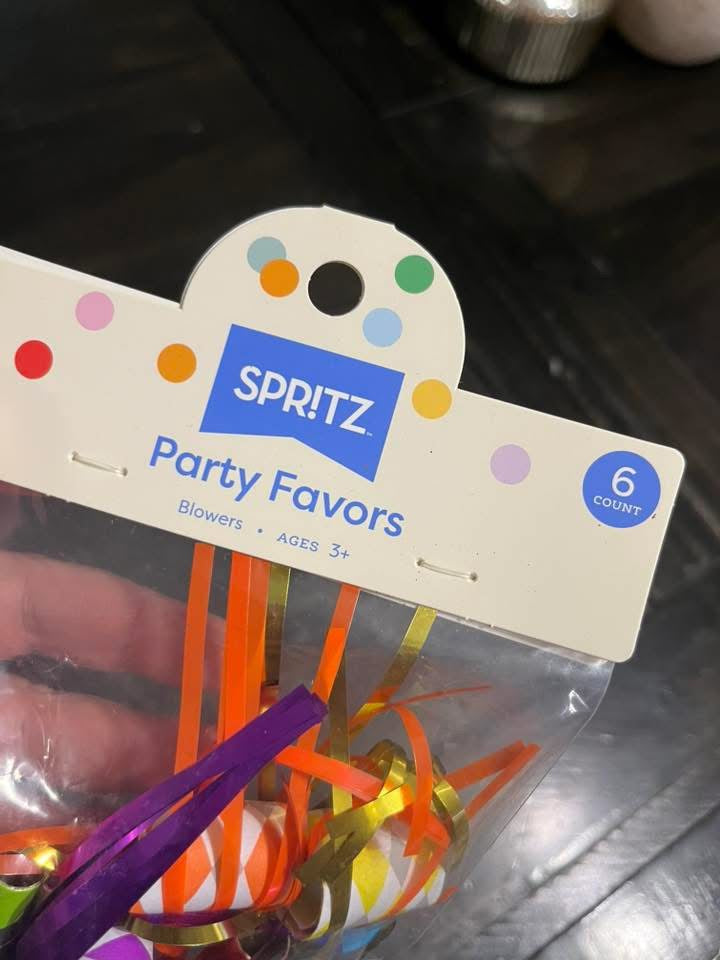 Party Favors - 6ct Horn Blowers