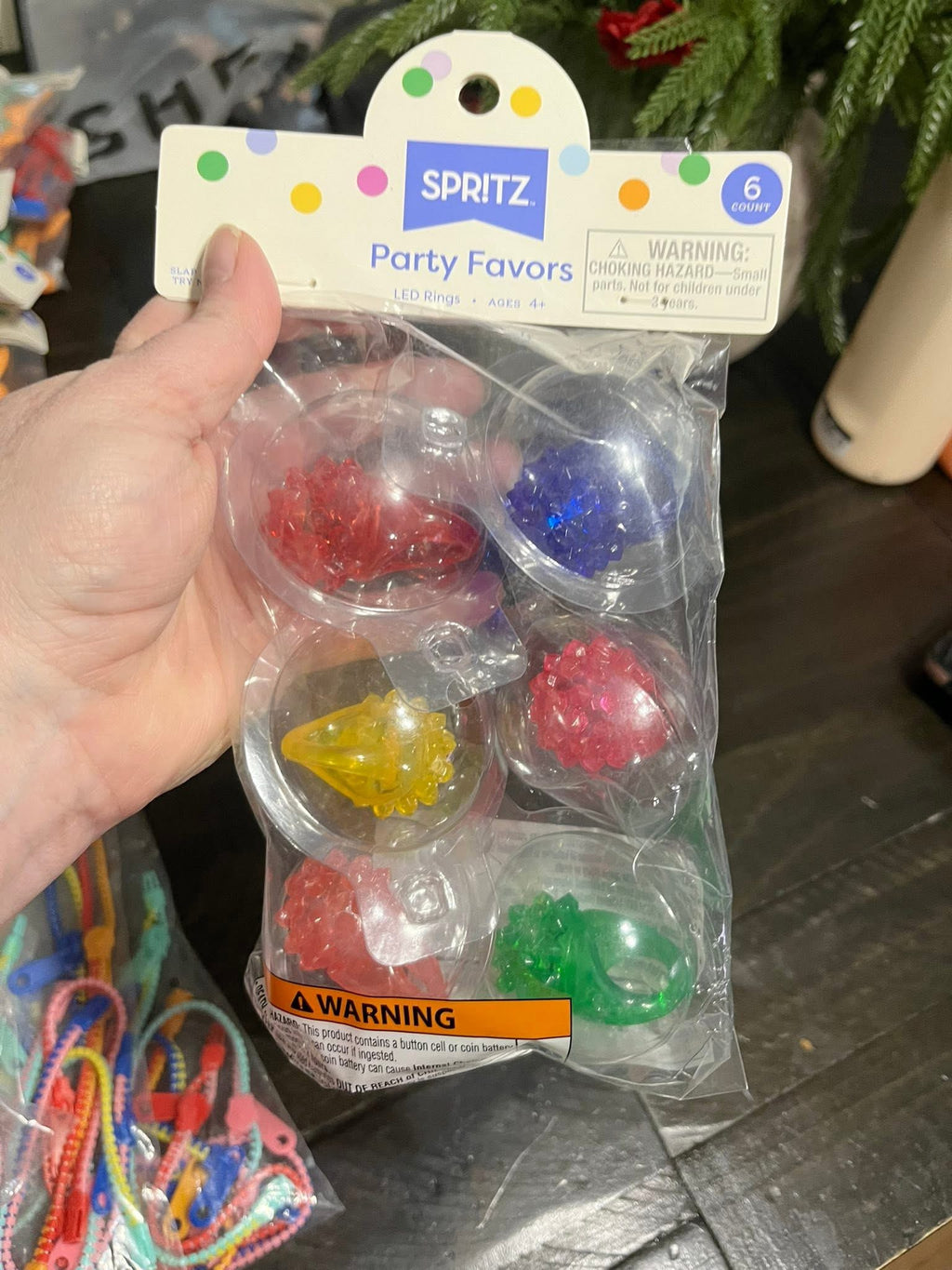 Party Favors - 6ct LED Rings