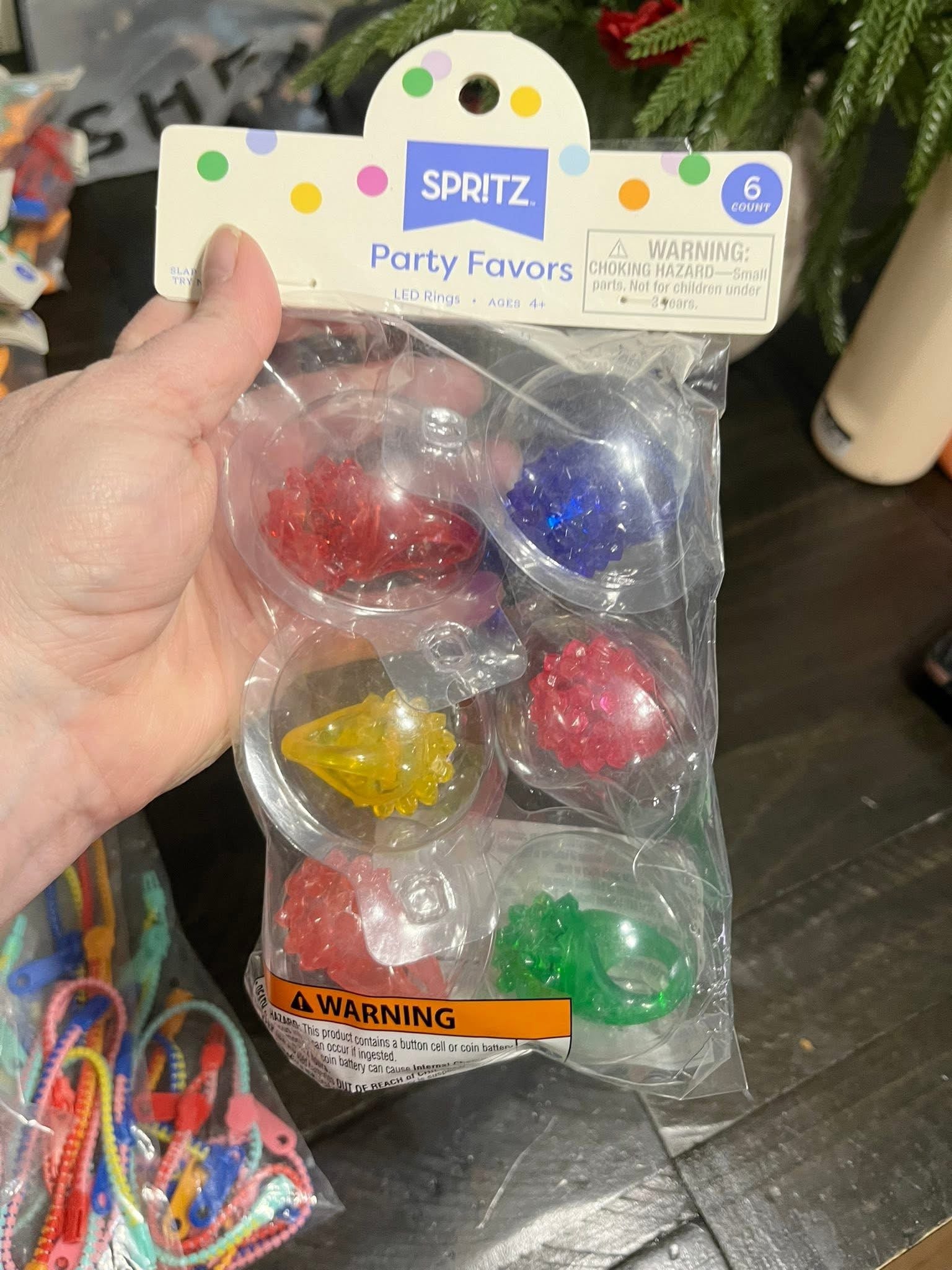 Party Favors - 6ct LED Rings