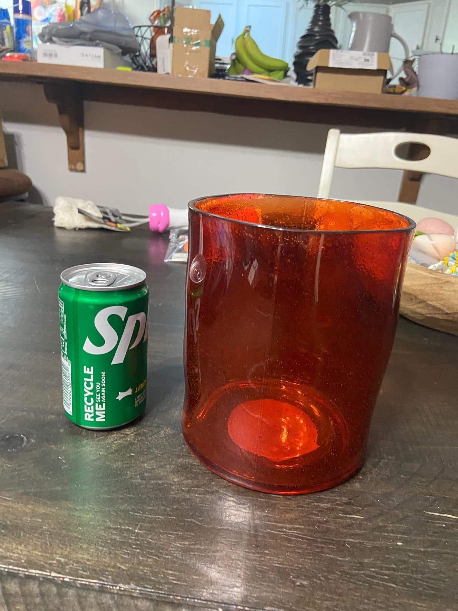 Hurricane Glass Vase