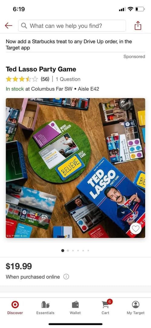 Ted Lasso Party Game