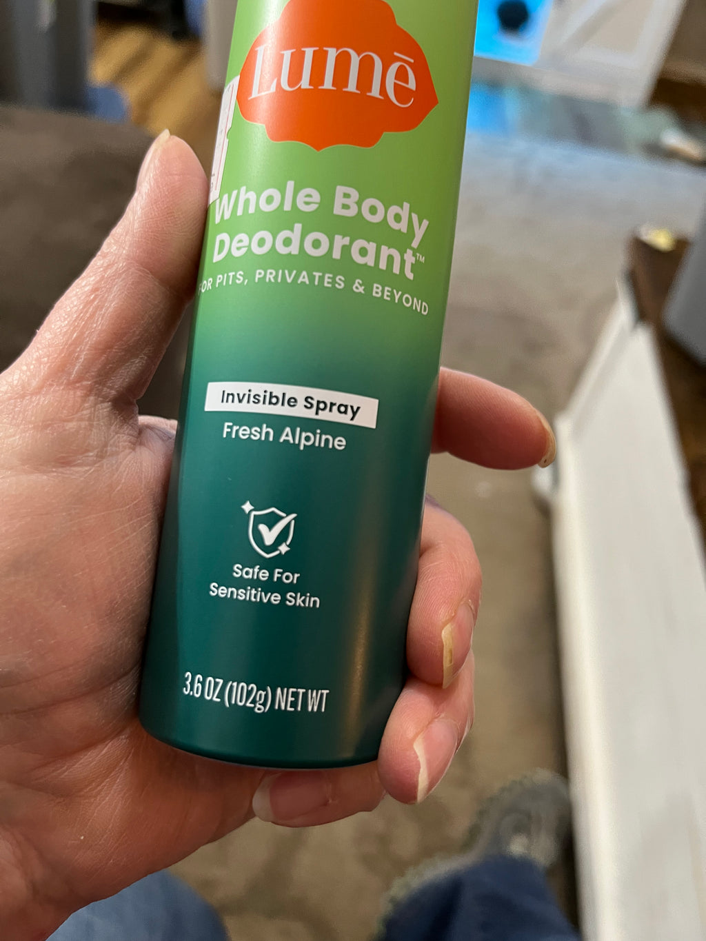 Lume Deodorant Spray - Fresh Alpine