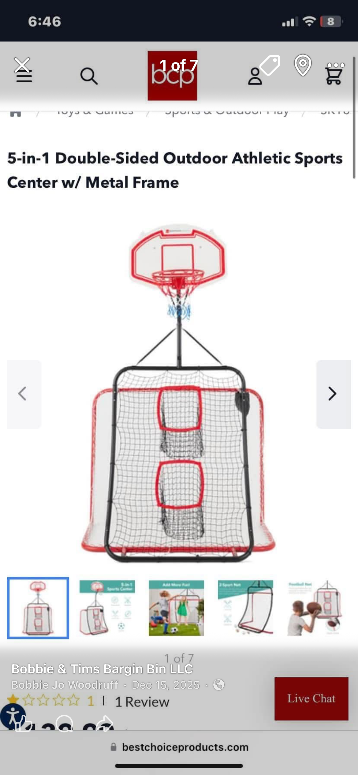 5 in 1 Athletic Sports Center