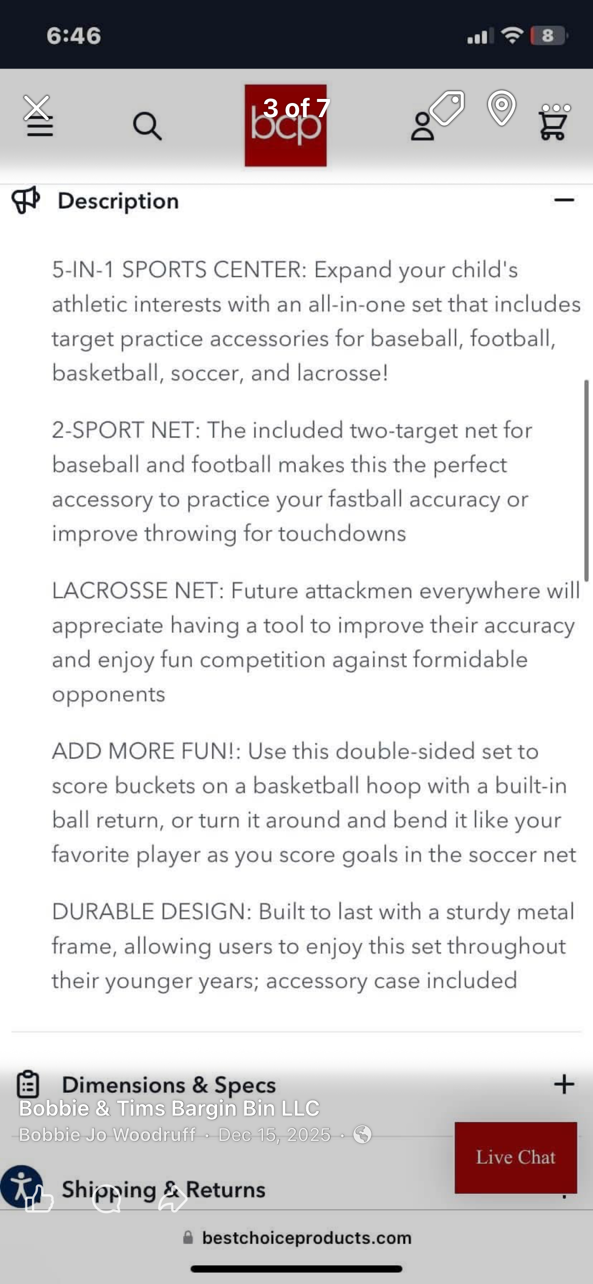 5 in 1 Athletic Sports Center
