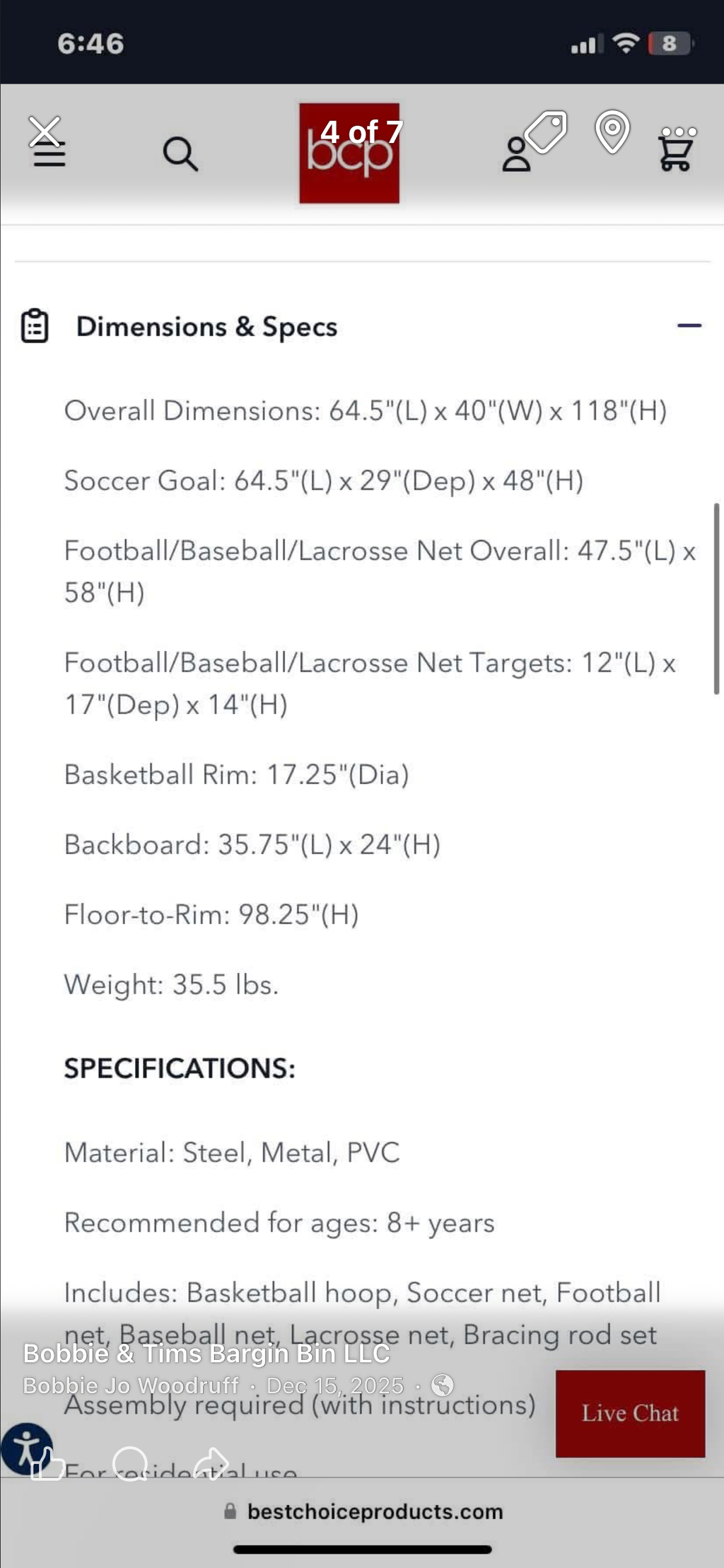 5 in 1 Athletic Sports Center