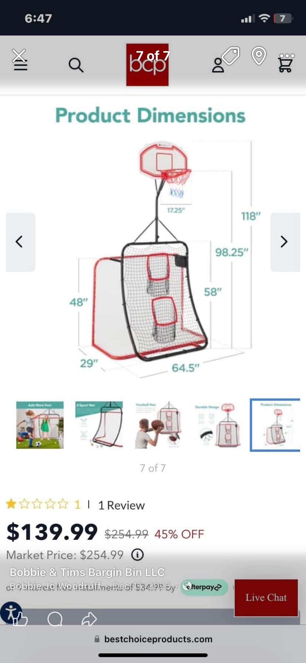 5 in 1 Athletic Sports Center