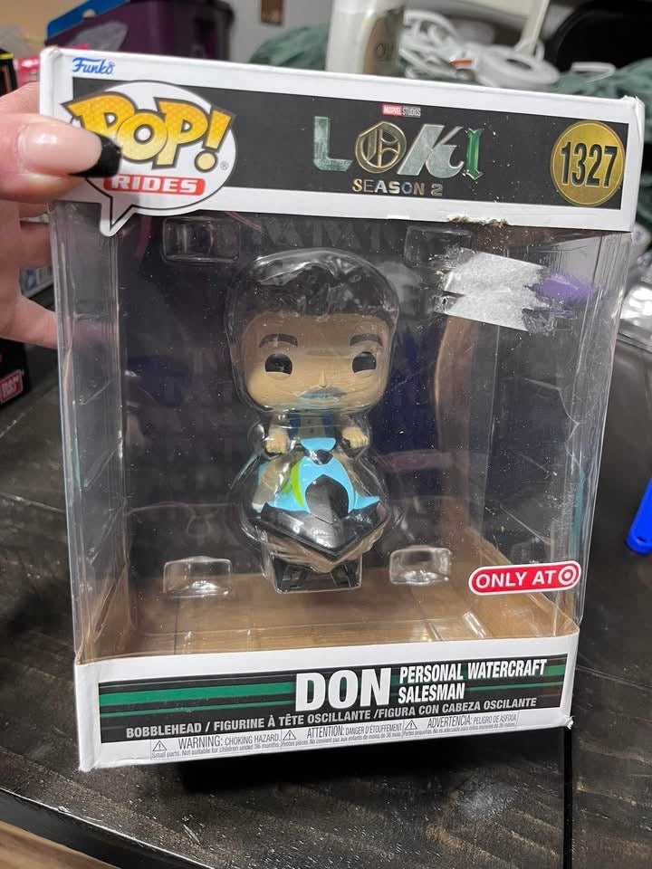 Funko Pop! Rides: Marvel's Loki - Don The Personal Watercraft Salesman