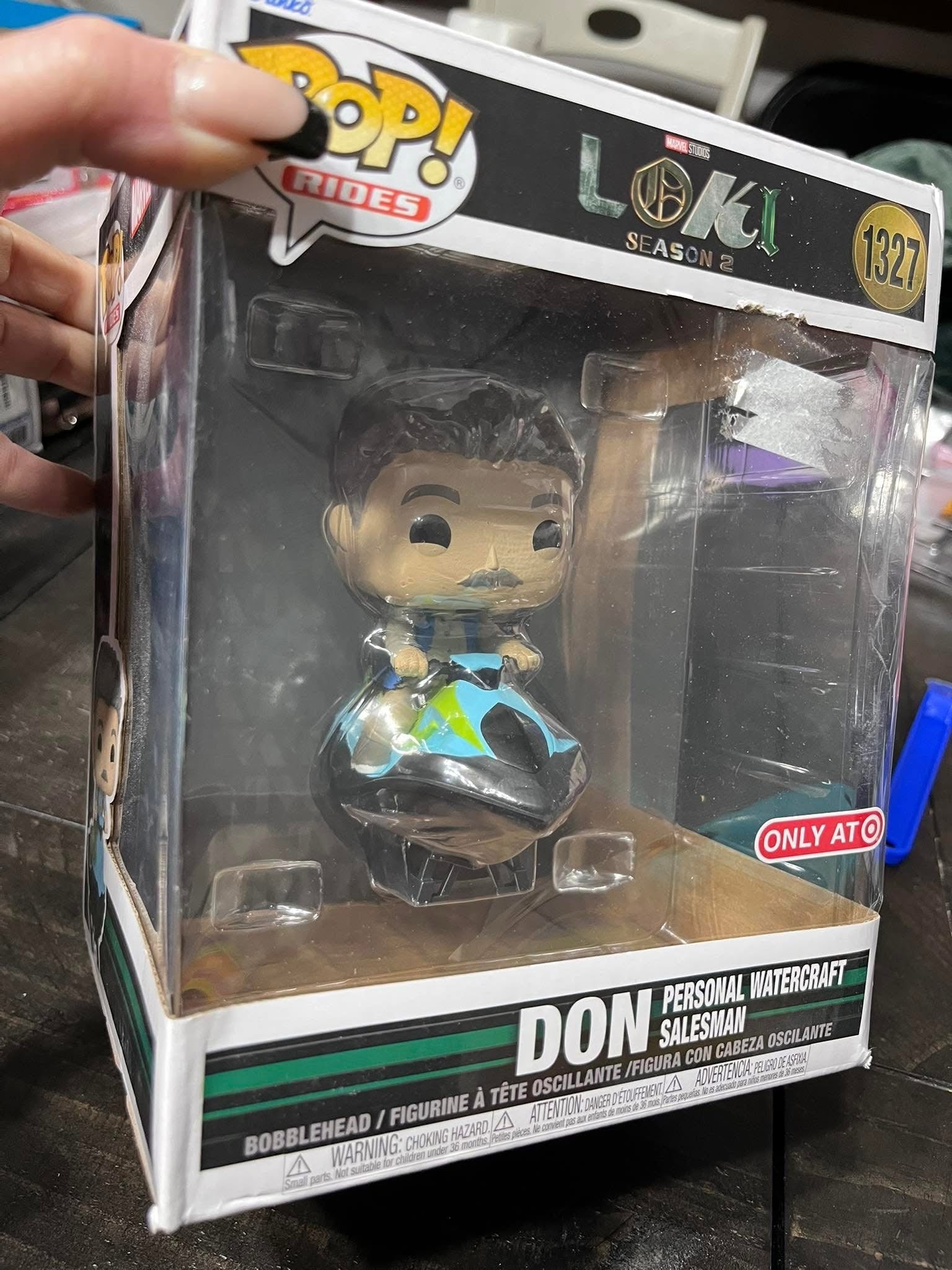 Funko Pop! Rides: Marvel's Loki - Don The Personal Watercraft Salesman
