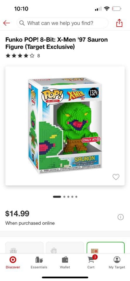 Funko Pop! 8-Bit: X-Men ‘97 Sauron