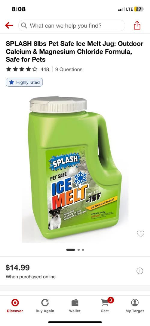 Pet Safe Ice Melt