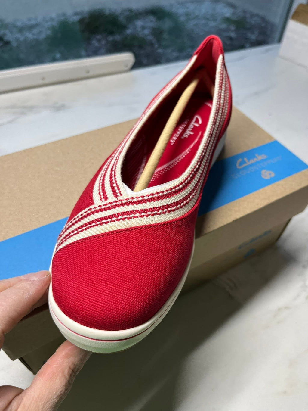 Womens Clarks Clpudsteppers - Breezesky Air
