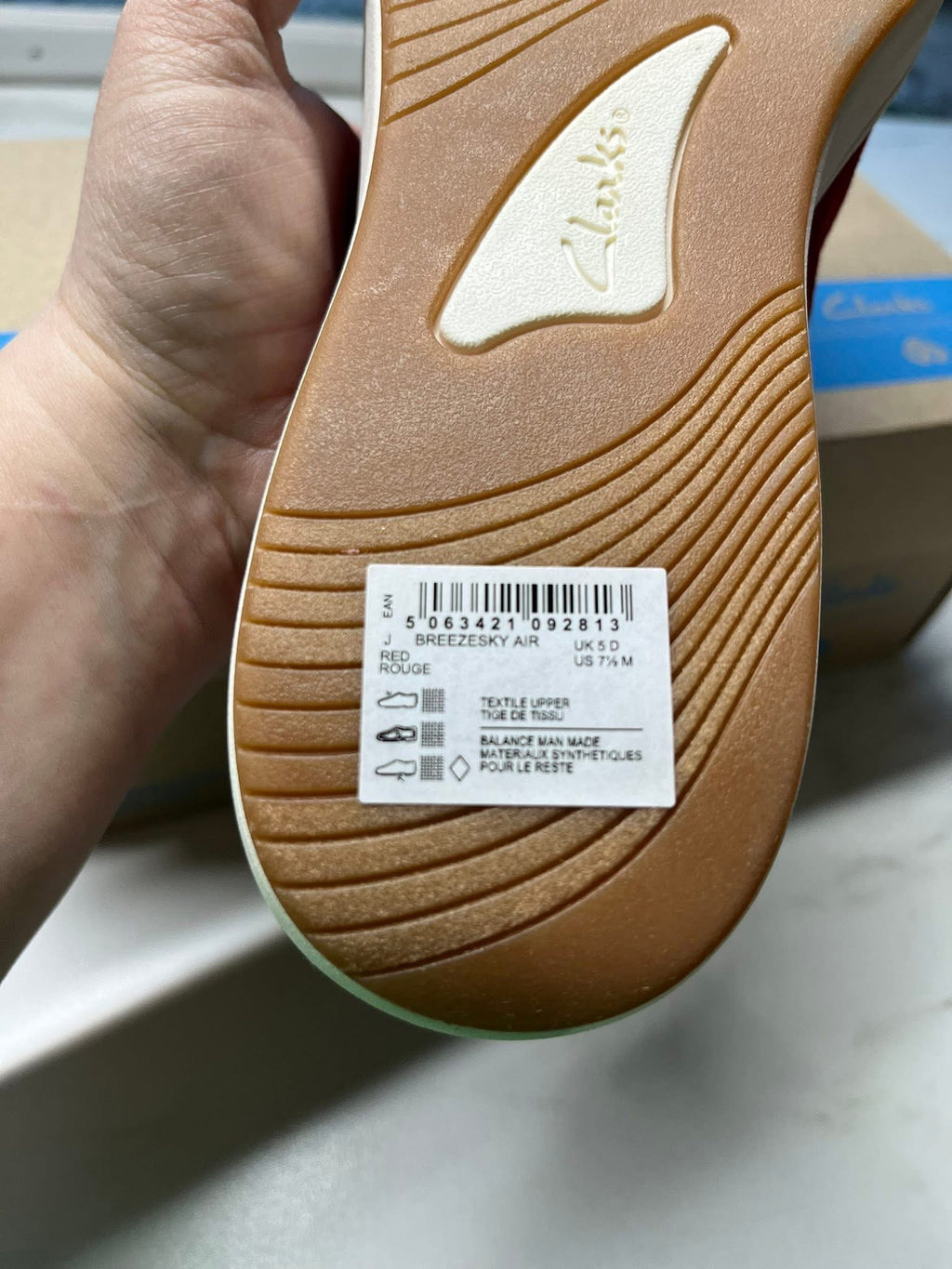 Womens Clarks Clpudsteppers - Breezesky Air