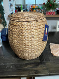 Multipurpose Hyacinth Storage Tote Basket