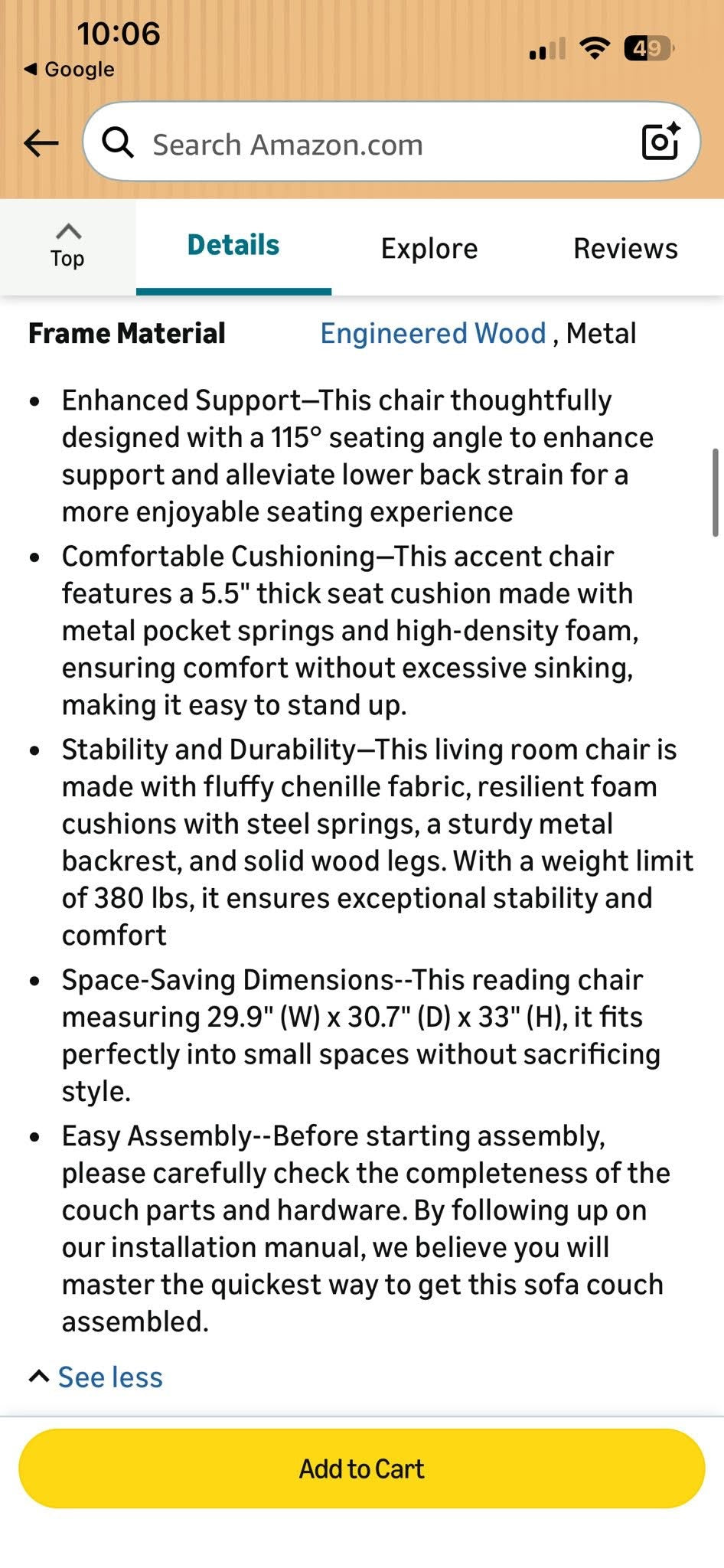 Accent Chair