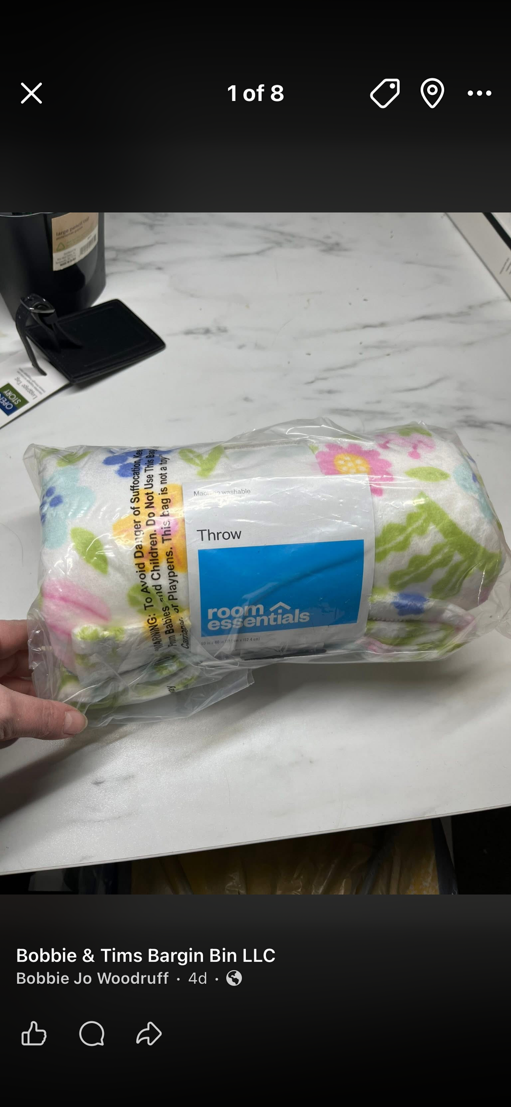 Spring Throw Blanket